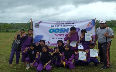 SDN Gelaran II Meraih Juara di Seleksi OOSN Tingkat Kapanewon 2023